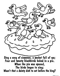 236x297 Nursery Rhymes Coloring Pages W Cute Graphics ~ Maybe Give