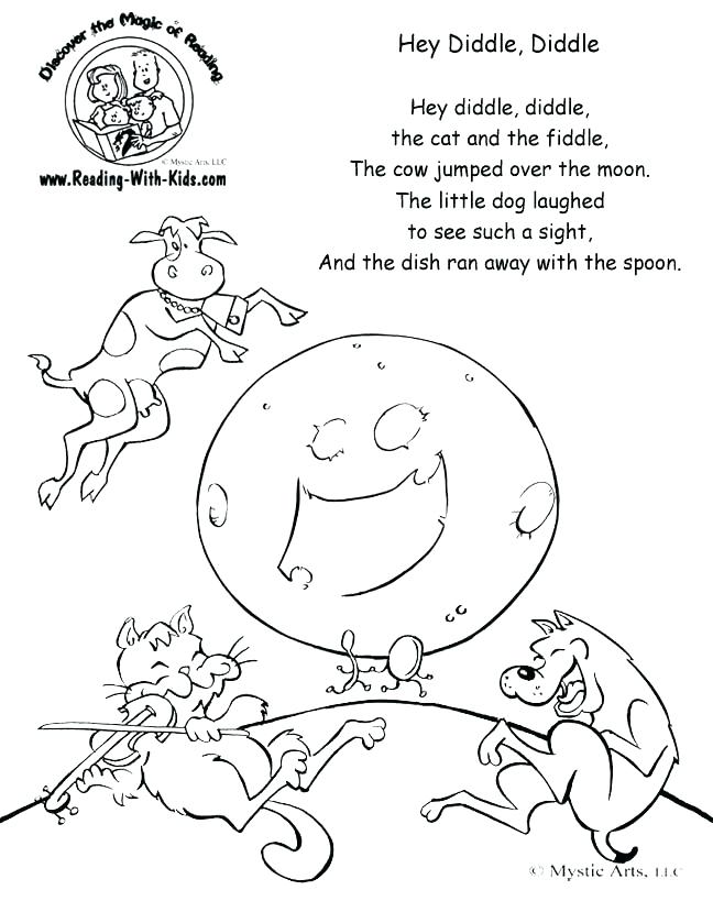 648x819 Hickory Dickory Dock Coloring Page Nursery Rhyme Coloring Pages