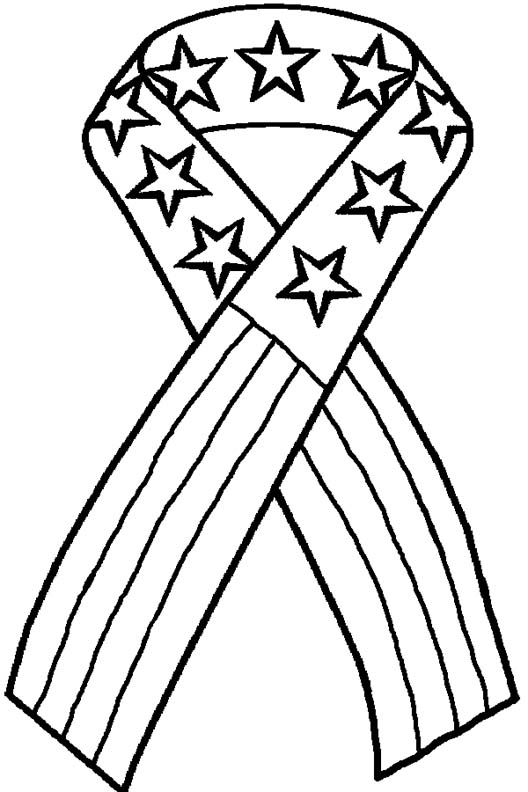 528x792 Pink Ribbon Coloring Page Free Download For Pages 3063
