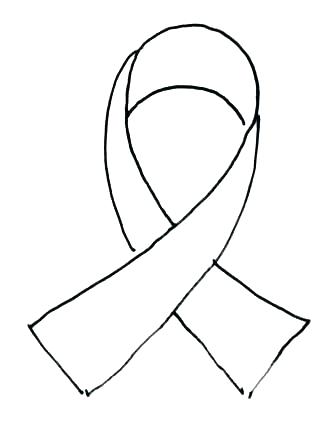 318x432 Breast Cancer Pink Ribbon Coloring Sheet Page Free Download Pages