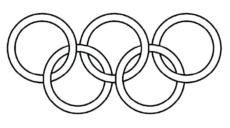 782x436 Olympic Rings Coloring Page Ring Image To Colour In Olympic Rings