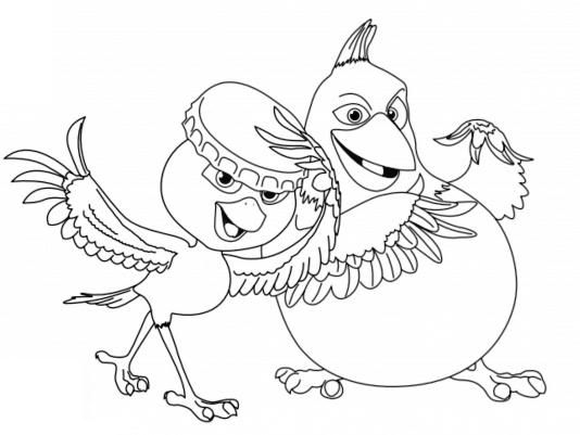 Rio 2 Coloring Pages Lugares Para Visitar 534x401 Rio 2 Coloring Pages Lugares Para Visitar