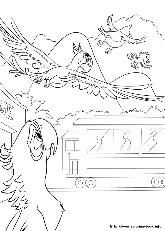 Rio Coloring Pages On Coloring 567x794 Rio Coloring Pages On Coloring