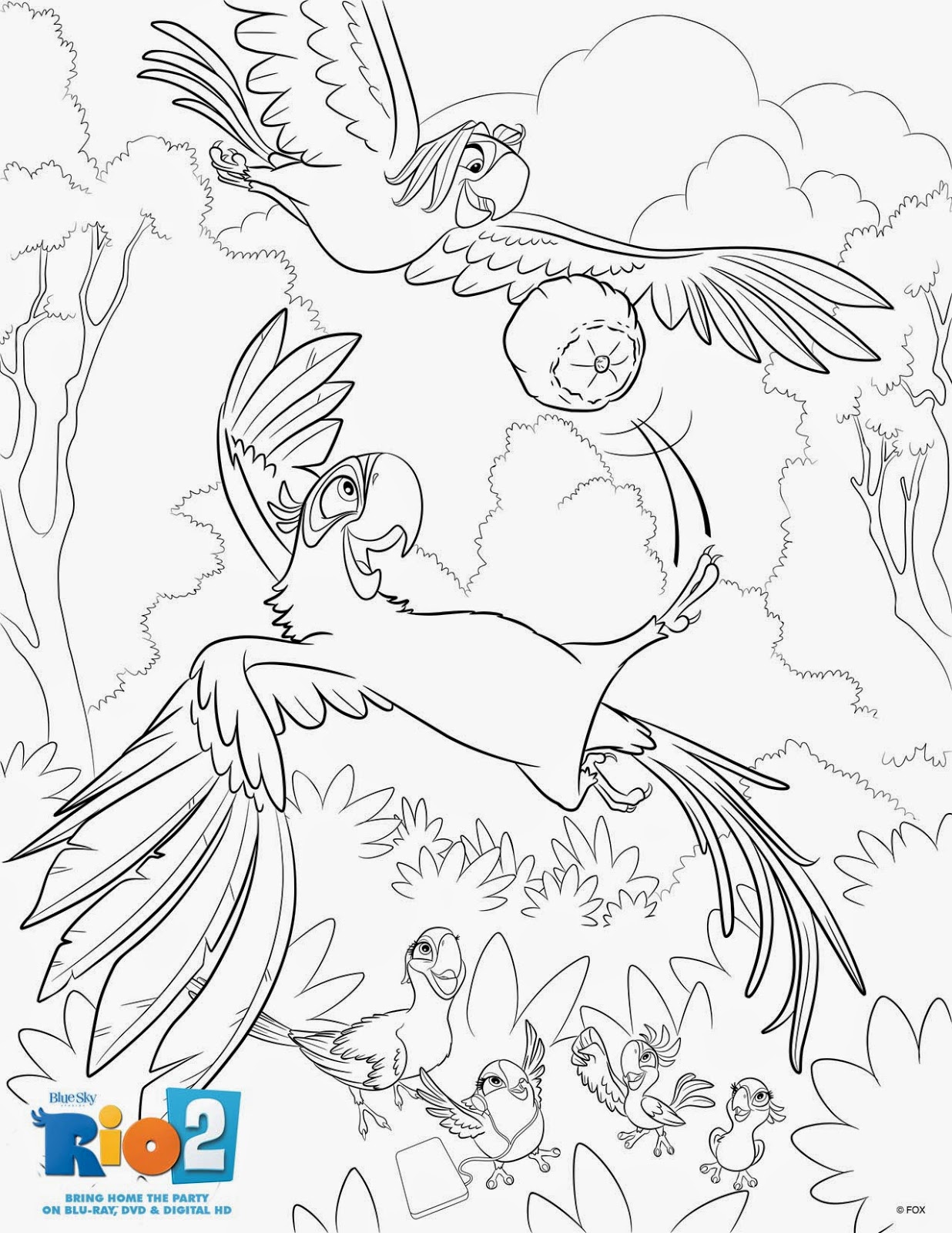 A Geek Daddy Free Rio 2 Coloring Pages Amp Bluraydvddigital 1236x1600 A Geek Daddy Free Rio 2 Coloring Pages Amp Bluraydvddigital