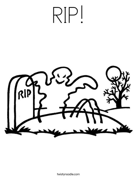 468x605 Rip Coloring Page