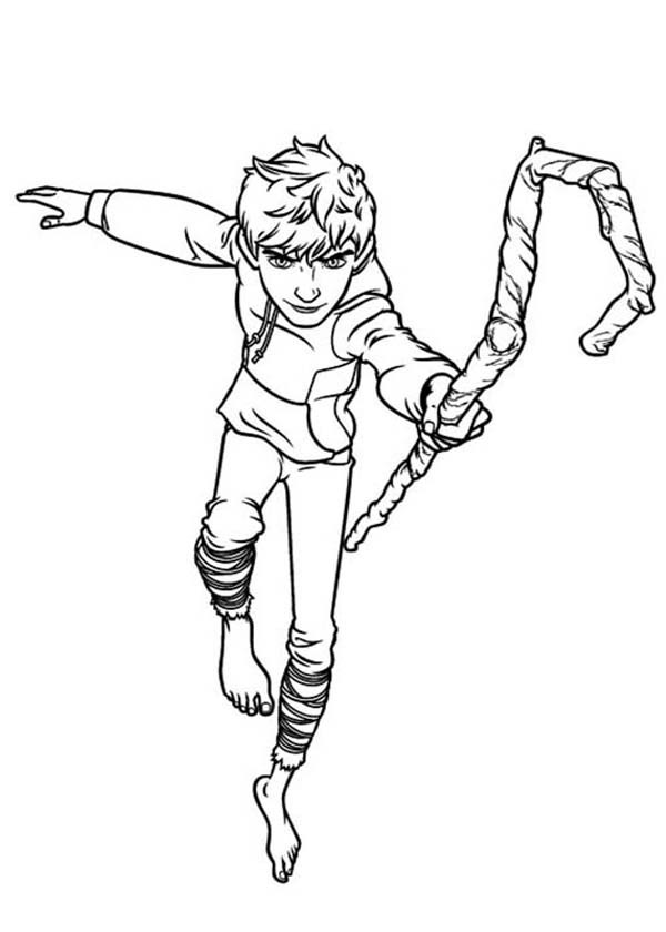 600x840 Rise Of The Guardians Jack Frost Amazing Attack Coloring Pages