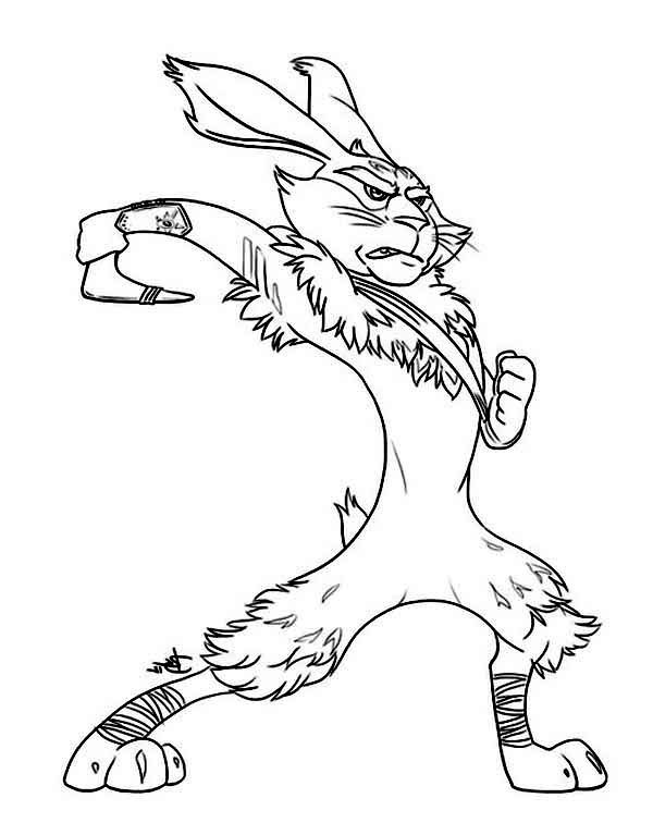 600x767 E Aster Bunnymund Throw His Enchanted Boomerang In Rise