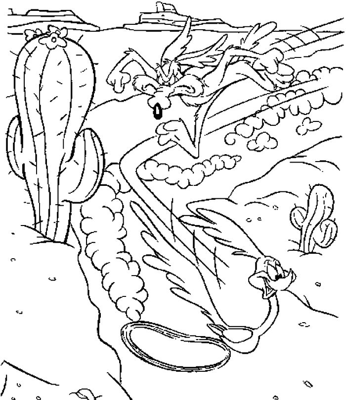 700x807 27 Best Coloring Pages 32 (Looney Tunes) Images