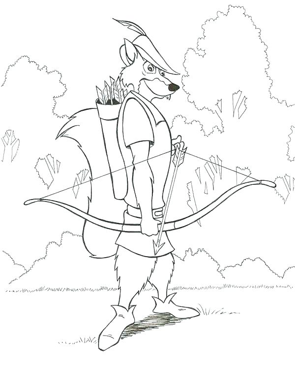 Robin Hood Coloring Pages at GetColorings.com | Free printable ...