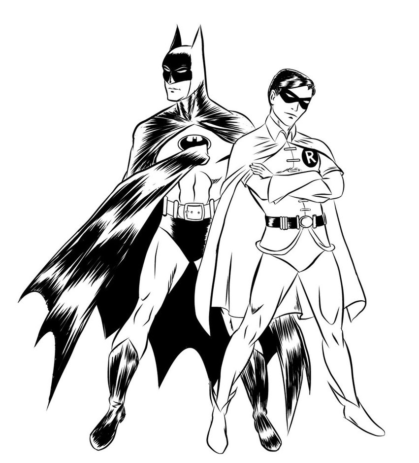 Extraordinary Batman And Robin Coloring Pages For Kids By Robin 851x939 Extraordinary Batman And Robin Coloring Pages For Kids By Robin