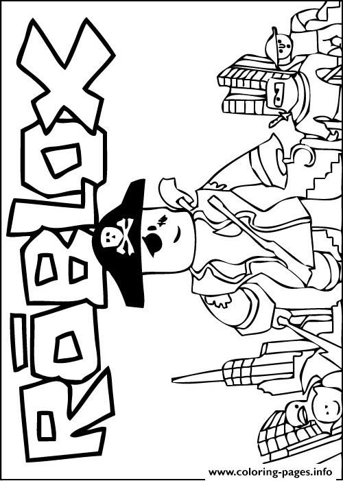 Roblox Coloring Pages Printable 500x701 Roblox Coloring Pages Printable