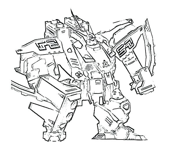 600x500 Robot Coloring Page Robot Coloring Pages Robots Sketch Of Combat