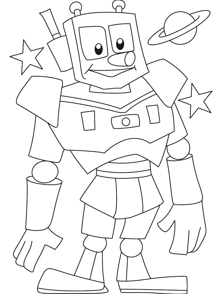 720x954 Robot Coloring Page Robot Printable Coloring Pages Free Printable