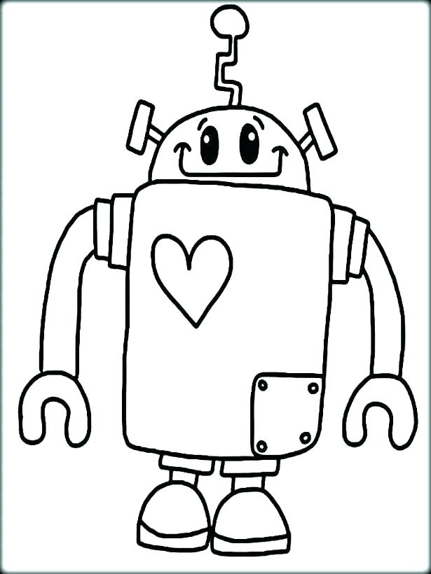 615x820 Coloring Pages Robot Robot Coloring Pages Robot Coloring Pages