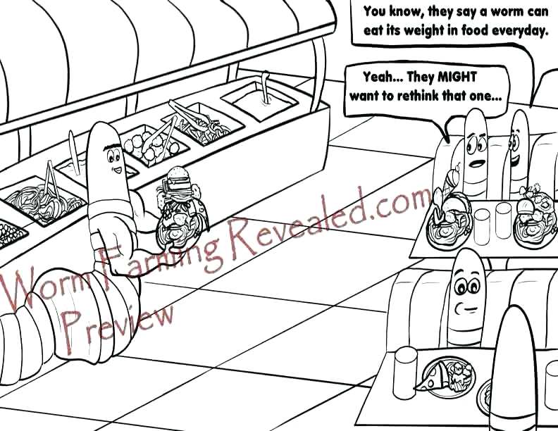 792x612 Rocks And Minerals Coloring Pages Worm Buffet Coloring Page Rocks