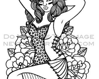 50 Page Black And White Adult Coloring Book Never Die Art 340x270 50 Page Black And White Adult Coloring Book Never Die Art