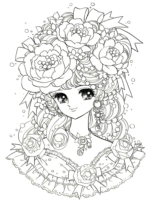 Manga Collections Coloring Pages 600x800 Manga Collections Coloring Pages