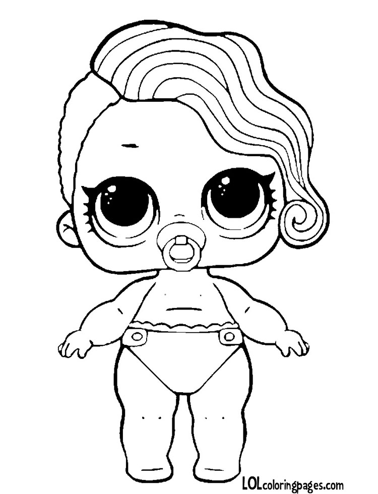 Lil Rocker Coloring Page Lol Surprise Doll Coloring Pages 750x980 Lil Rocker Coloring Page Lol Surprise Doll Coloring Pages