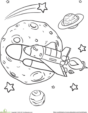 301x386 Space Rocket Ship Coloring Pages