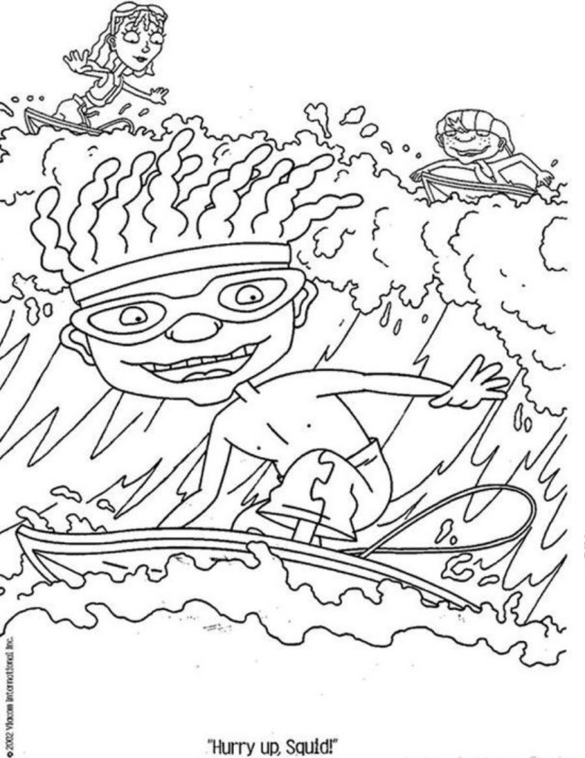 Rocket Power Coloring Pages 335073 640x829 Rocket Power Coloring Pages 335073