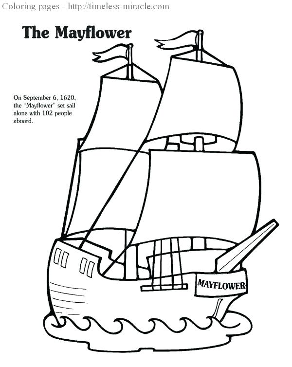 600x754 Rocket Ship Coloring Pages Mayflower Page