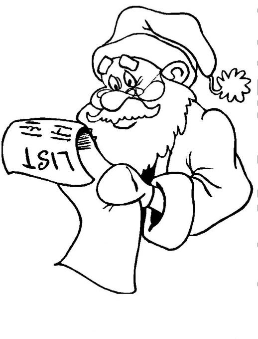 518x679 Santand Mrs Claus Coloring Pages Best Of Santa Claus Reading