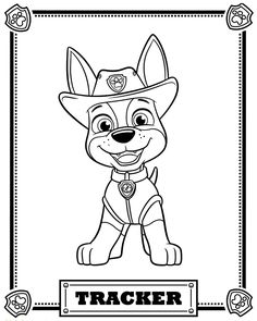 236x295 Paw Patrol Rocky Coloring Pages 01 Coloring Pages