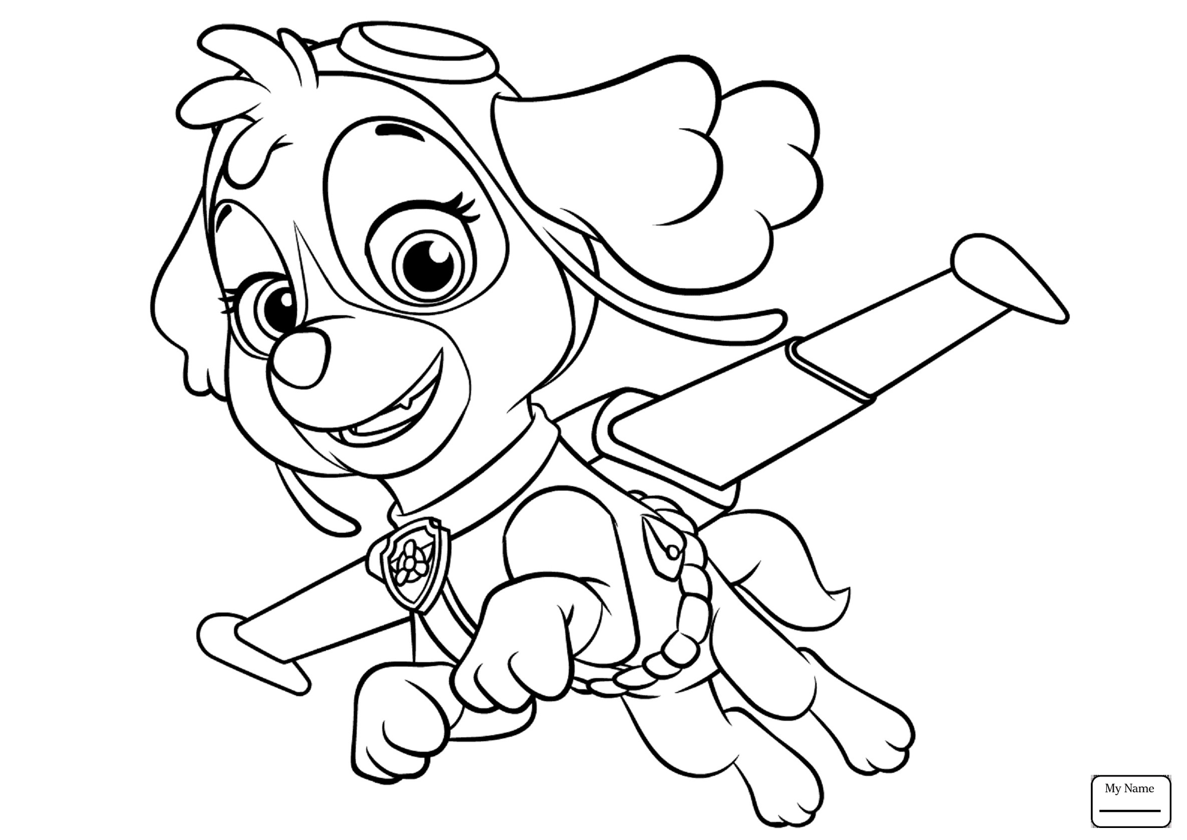 2369x1676 Coloring Pages Paw Patrol Rubble And Rocky Cartoons Gilboardss Com