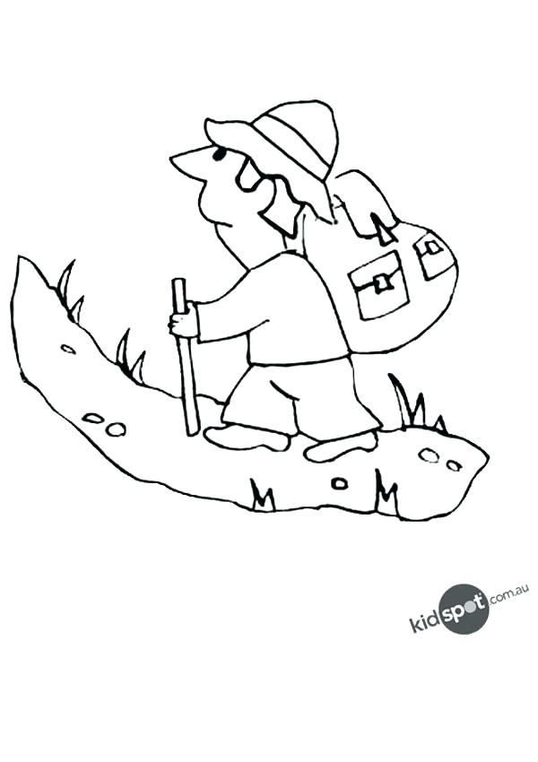 Mountain Coloring Page Mountain Coloring Sheet Mountain Climber 600x850 Mountain Coloring Page Mountain Coloring Sheet Mountain Climber