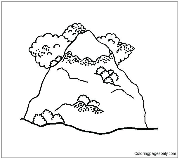 Coloring Pages Of Mountains Coloring Pages Mountains Tots Bet 613x544 Coloring Pages Of Mountains Coloring Pages Mountains Tots Bet