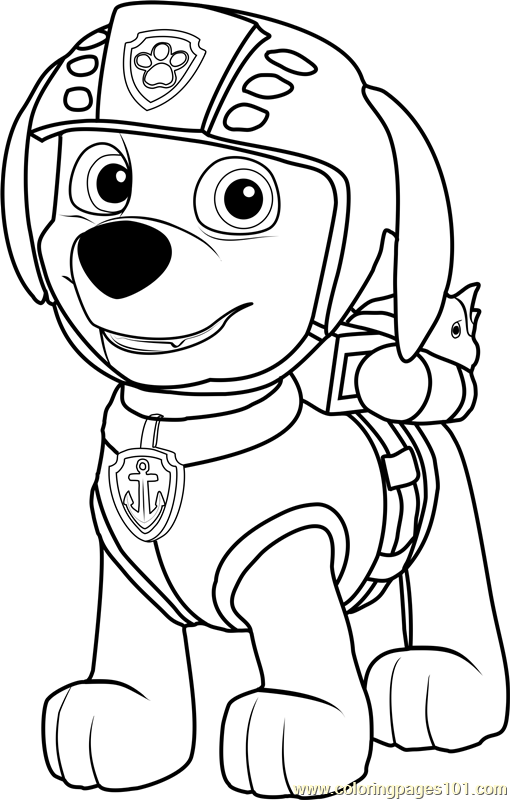 Zuma Coloring Page 510x800 Zuma Coloring Page