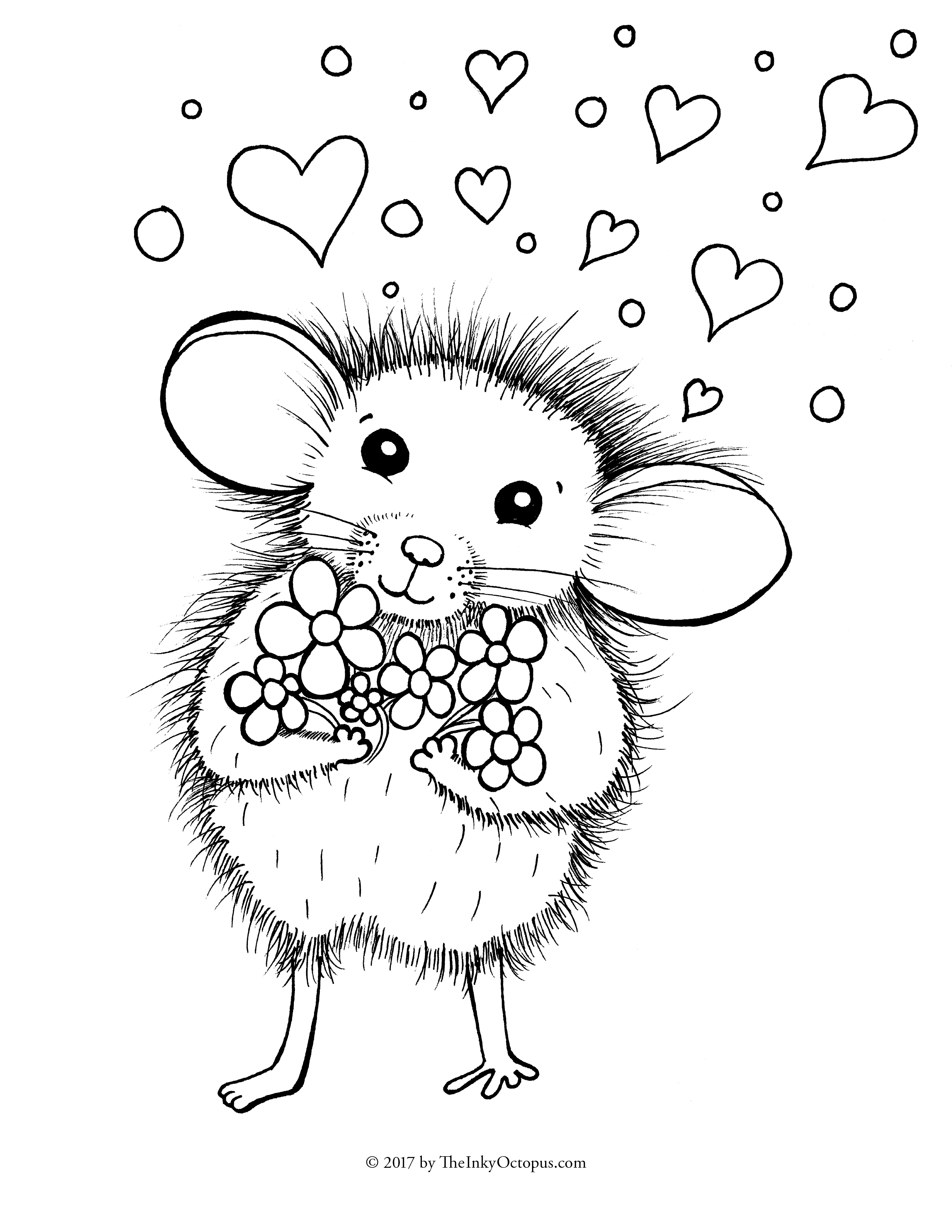 Destiny Mouse Coloring Page Free Printable Pag 2550x3300 Destiny Mouse Coloring Page Free Printable Pag