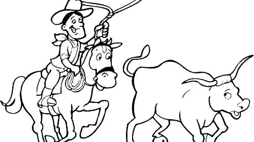 500x280 Rodeo Coloring Pages Rodeo Coloring Pages Rodeo Coloring Pages
