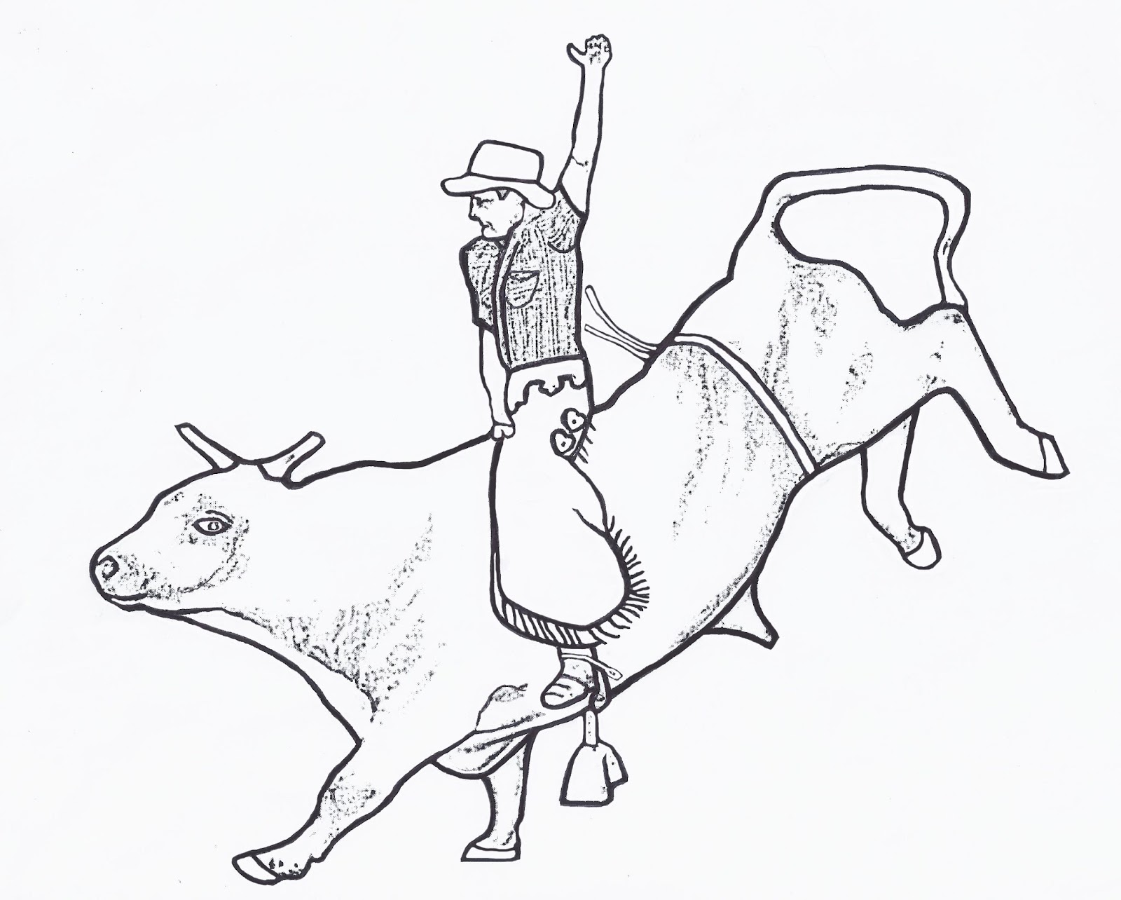 1600x1284 Bull Coloring Pages