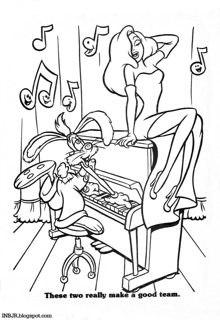 749x1089 Jessica Rabbit Coloring Pages, Com A Jessica Rabbit Site Coloring