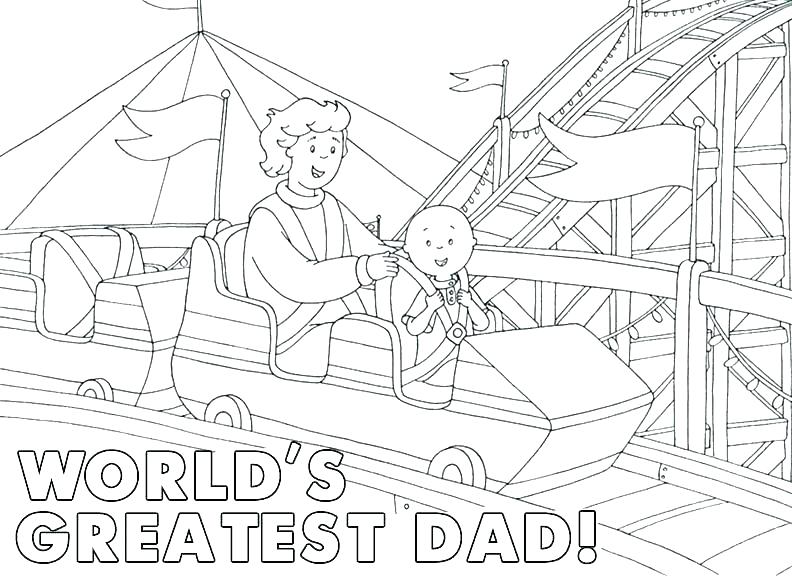 792x576 Roller Coaster Coloring Page Fathers Day Coloring Pages Pri Idea