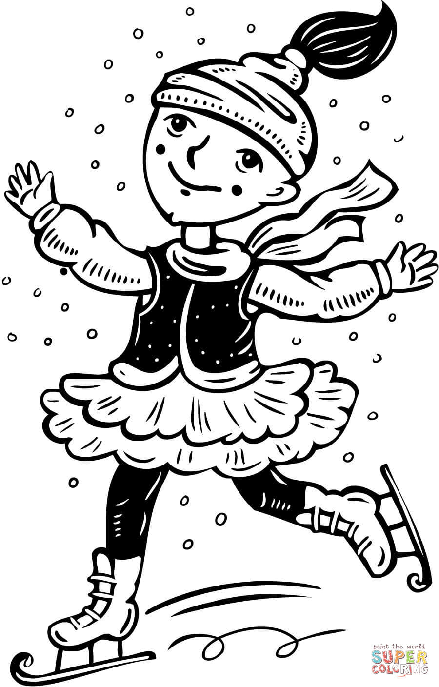900x1408 Hello Kitty Coloring Pages New Roller Skate Coloring Page