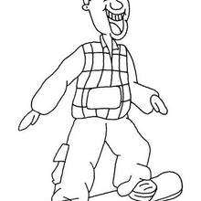 220x220 Roller Skating Coloring Pages