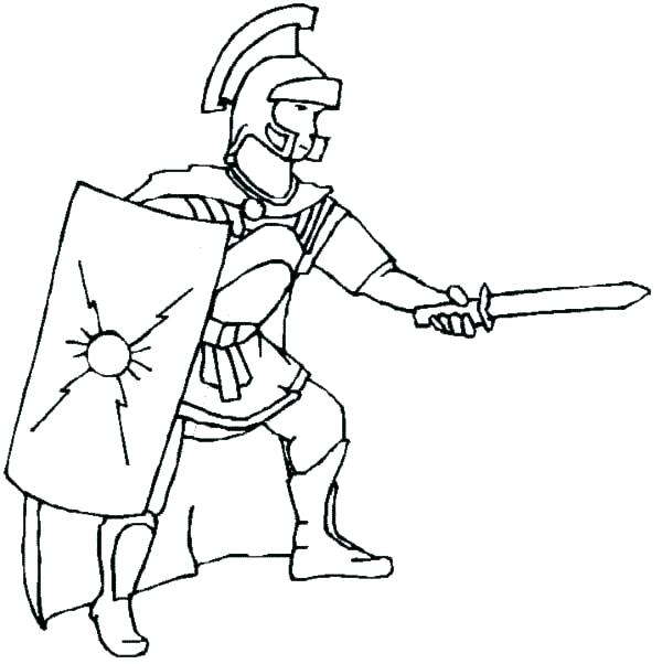 Soldier Coloring Page Soldier Coloring Page Roman Coloring Pages 600x602 Soldier Coloring Page Soldier Coloring Page Roman Coloring Pages
