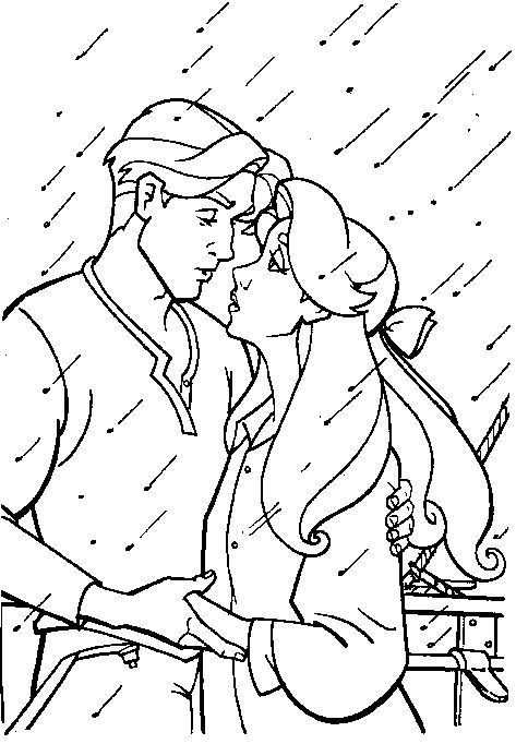473x682 Romantic Moment Anastasia And Dimitri Coloring Pages Coloring