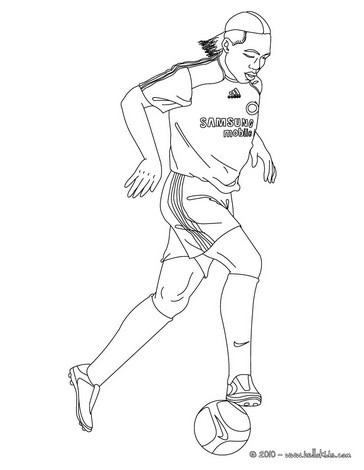 364x470 Christiano Ronaldo Playing Soccer Coloring Pages