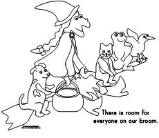 Making Learning Fun Room On The Broom Coloring Pages 230x200 Making Learning Fun Room On The Broom Coloring Pages