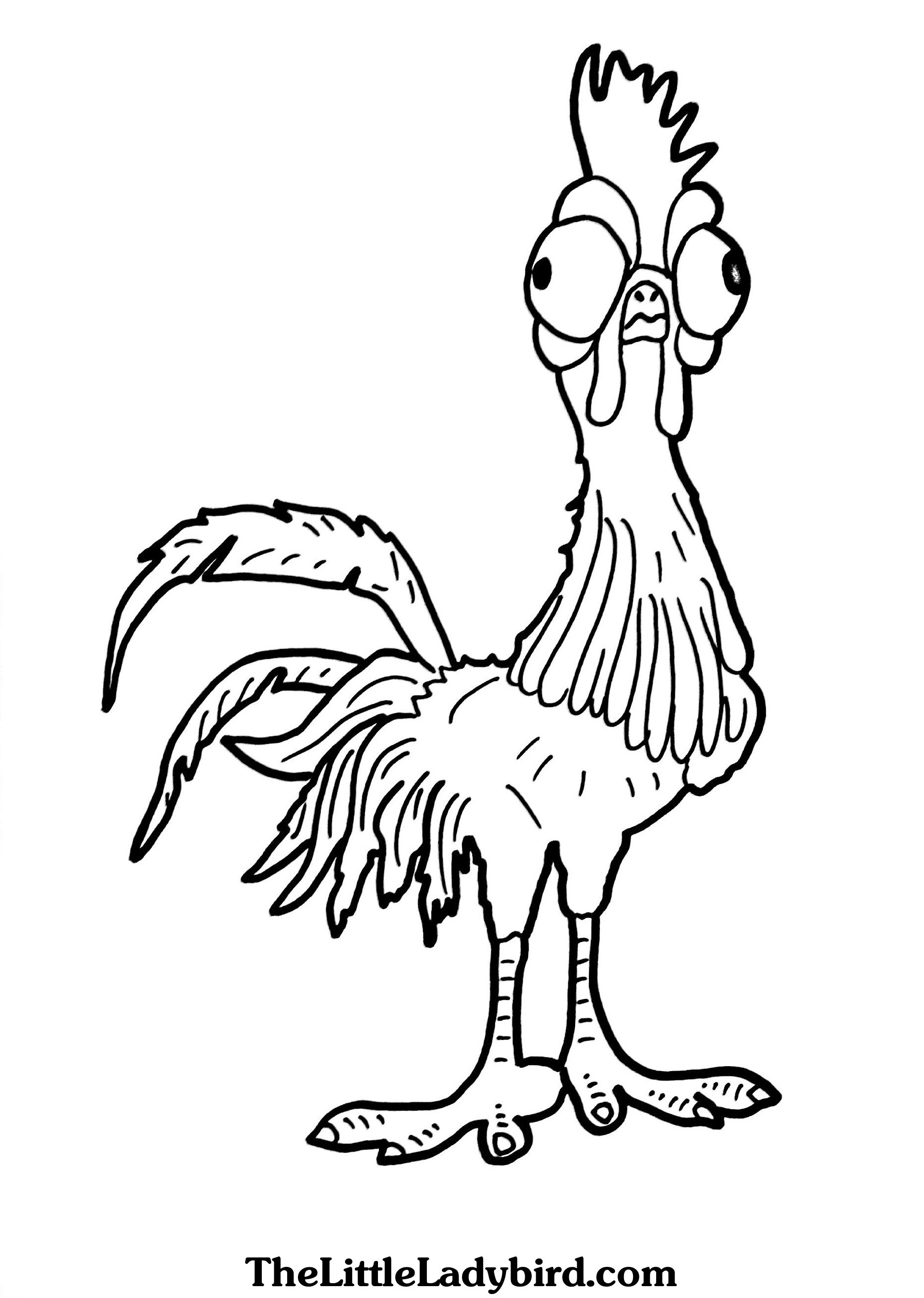 Free Rooster Coloring Pages 1870x2626 Free Rooster Coloring Pages