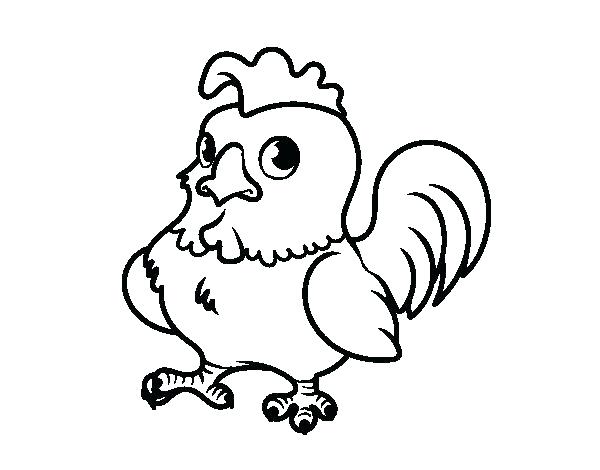 Rooster Coloring Page Rooster Craft Coloring Pages Printable 600x470 Rooster Coloring Page Rooster Craft Coloring Pages Printable