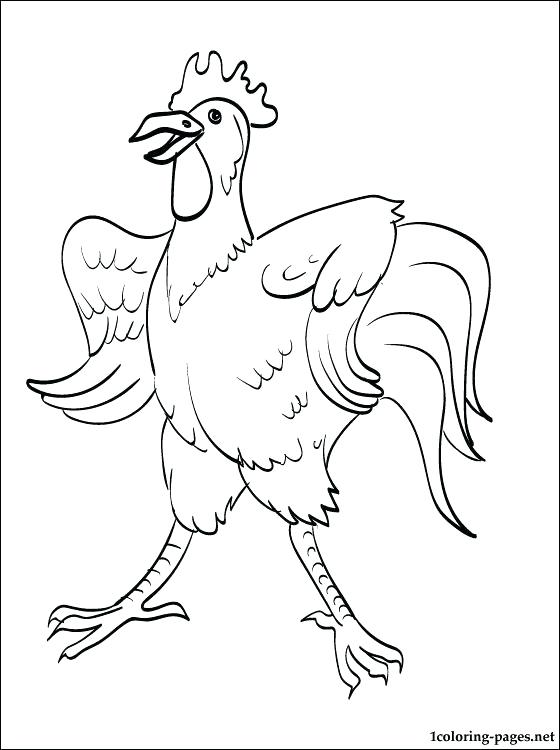 Rooster Coloring Pages Rooster Coloring Page For Kids Coloring 560x750 Rooster Coloring Pages Rooster Coloring Page For Kids Coloring