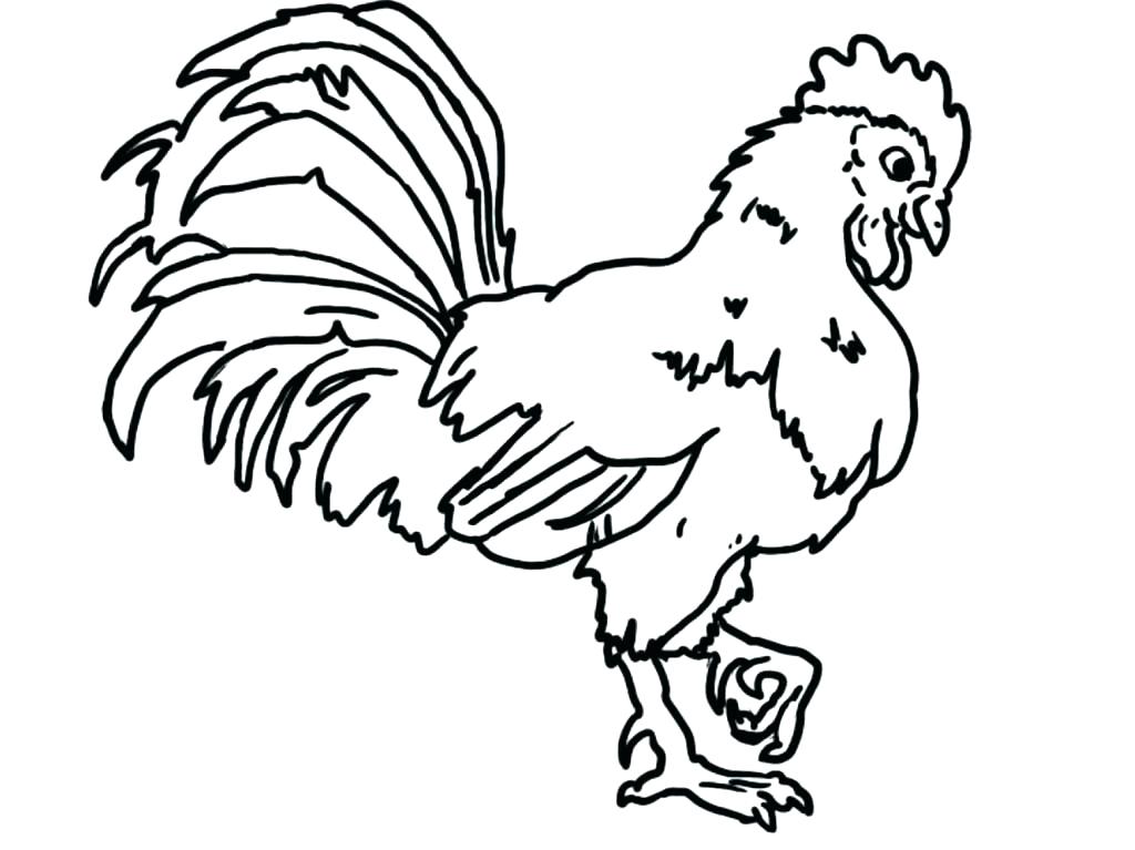 Rooster Coloring Pages Free at GetColorings.com | Free printable ...