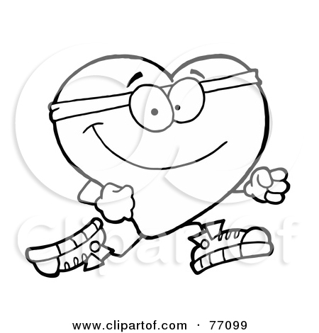 Healthy Heart Coloring Pages 450x470 Healthy Heart Coloring Pages