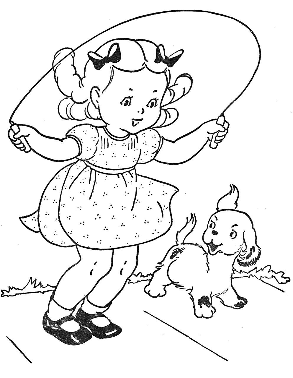 Jumping Rope Alone Or With Friends. (From The Book Favorite Paint 993x1279 Jumping Rope Alone Or With Friends. (From The Book Favorite Paint