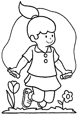 Transmissionpress Jumping Rope Kids Coloring Pages 270x400 Transmissionpress Jumping Rope Kids Coloring Pages