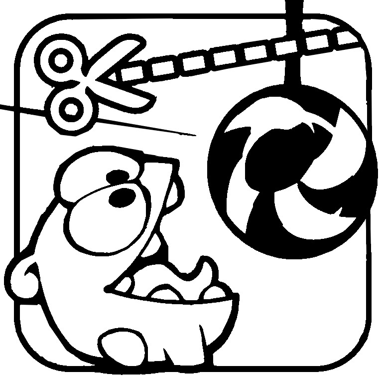 Coloring Page Cut The Rope 7 765x758 Coloring Page Cut The Rope 7